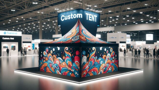 Creative Ideas for Custom Tent Artwork