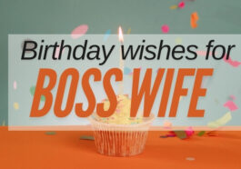 Birthday wishes for boss wife