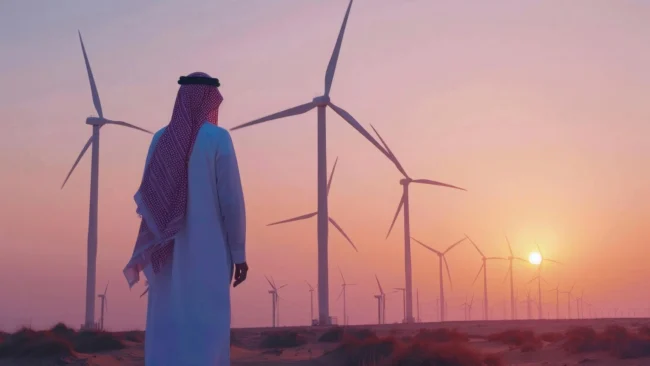 Saudi Arabia is no stranger to sun and wind